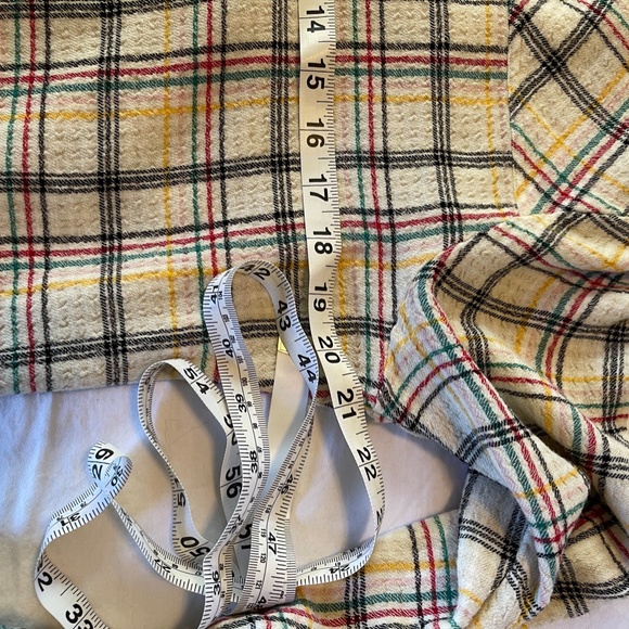 Splendid plaid hi-low top, faux wrap front, size small - Picture 16 of 16